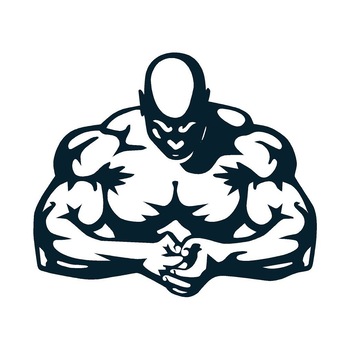 Sticker decorativ perete, ORAFOL, Culturist , 50x43 cm Sticker decorativ perete, ORAFOL, Culturist , 50x43 cm