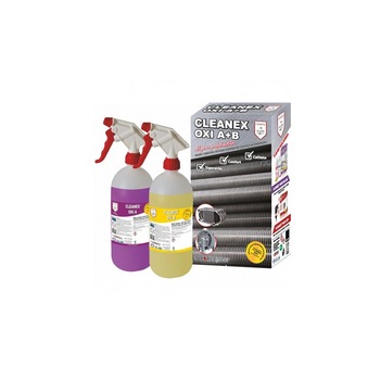 Pachet curatare exterior schimbator centrala in condensare CLEANEX OXI A + B Pachet curatare exterior schimbator centrala in condensare CLEANEX OXI A + B