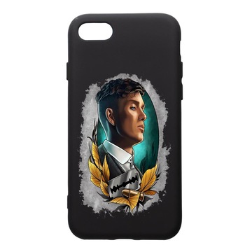 Husa de protectie Apple iPhone SE 2 / iPhone 8 / iPhone 7, Peaky Blinders, silicon, cu interiorul din material textil, protectie camera, PB384 Husa de protectie Apple iPhone SE 2 / iPhone 8 / iPhone 7, Peaky Blinders, silicon, cu interiorul din material textil, protectie camera, PB384