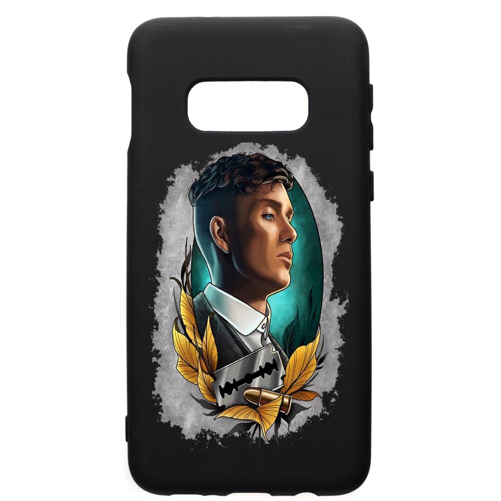 Husa de protectie Samsung Galaxy S10E, Peaky Blinders, silicon, cu interiorul din material textil, protectie camera, PB384
