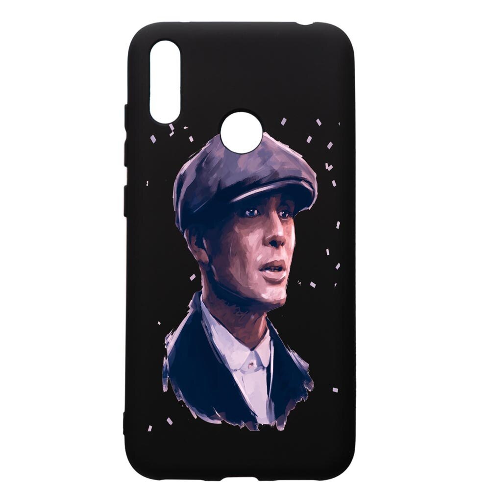 Husa de protectie Huawei Y7 2019, Peaky Blinders, silicon, cu interiorul din material textil, protectie camera, PB387