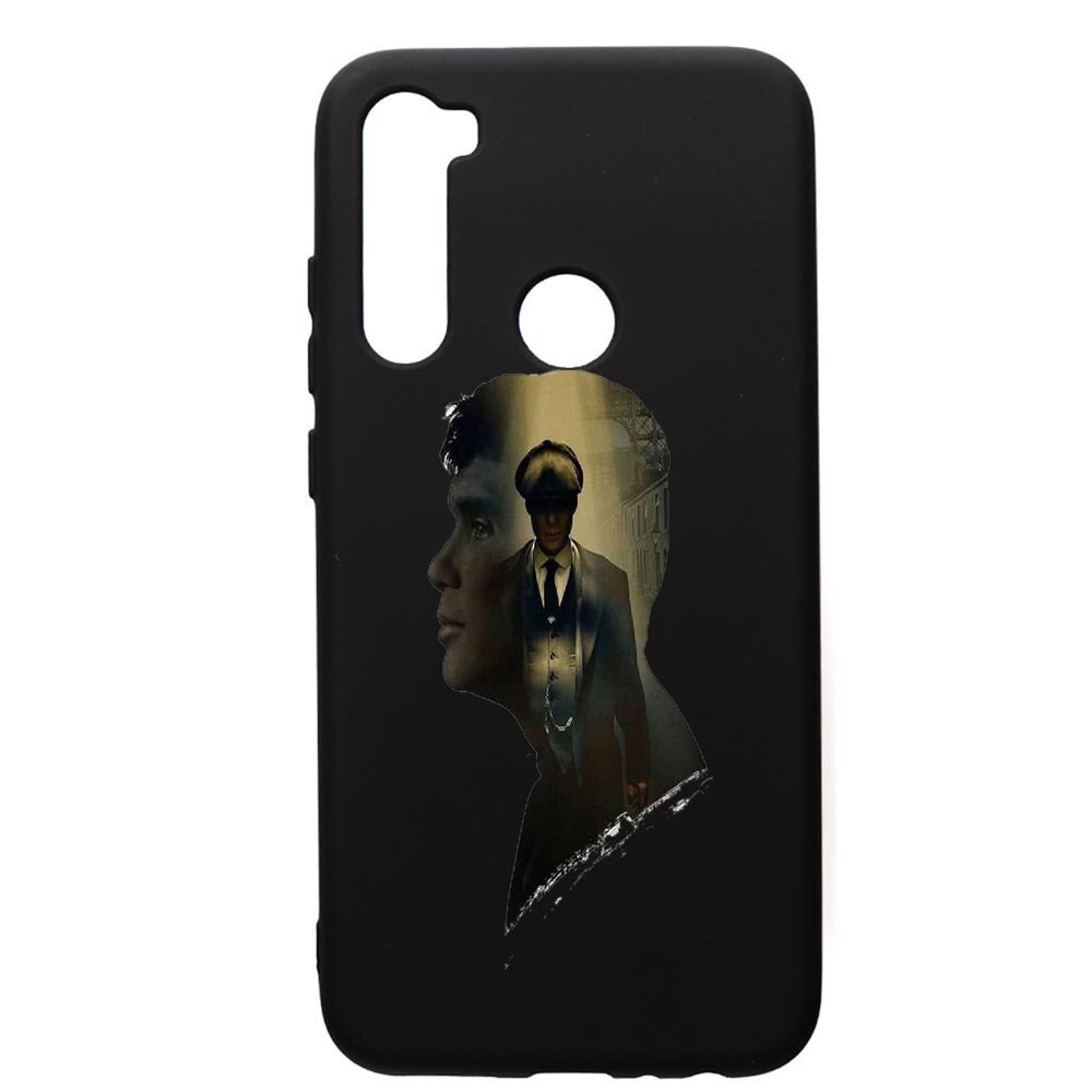 Husa de protectie Xiaomi Redmi Note 8, Peaky Blinders, silicon, cu interiorul din material textil, protectie camera, PB385