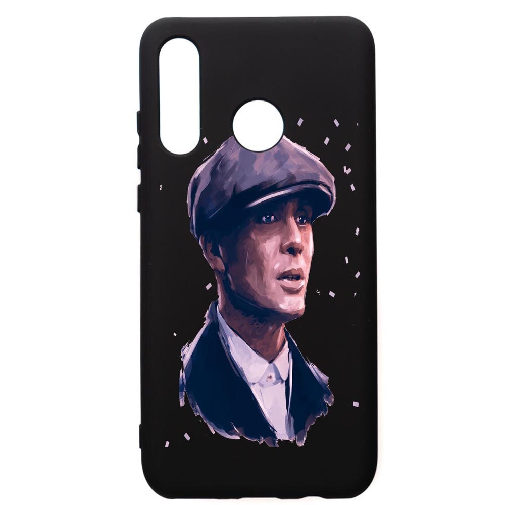 Husa de protectie Huawei P30 Lite, Peaky Blinders, silicon, cu interiorul din material textil, protectie camera, PB387