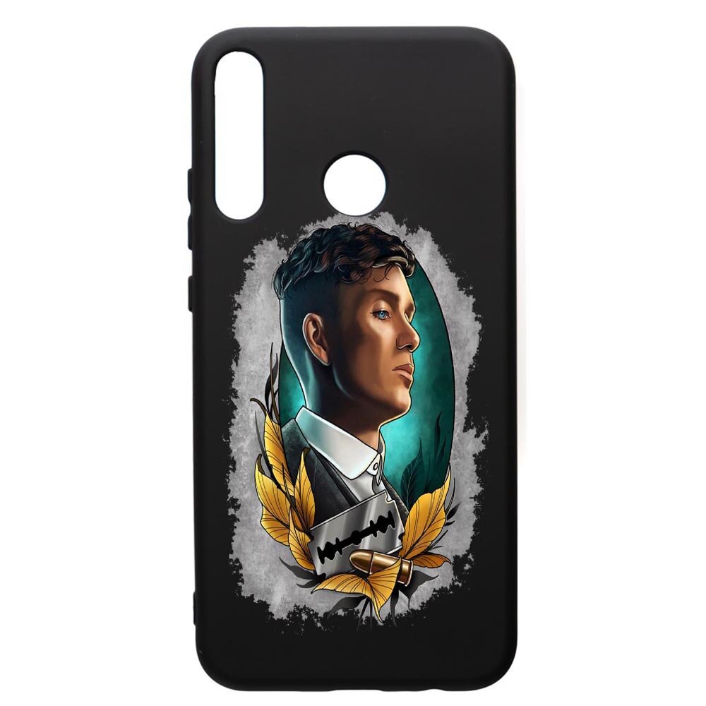 Husa de protectie Huawei P40 Lite E / Y7p, Peaky Blinders, silicon, cu interiorul din material textil, protectie camera, PB384
