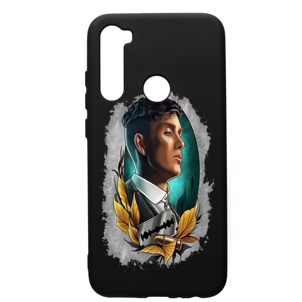 Husa de protectie Xiaomi Redmi Note 8, Peaky Blinders, silicon, cu interiorul din material textil, protectie camera, PB384