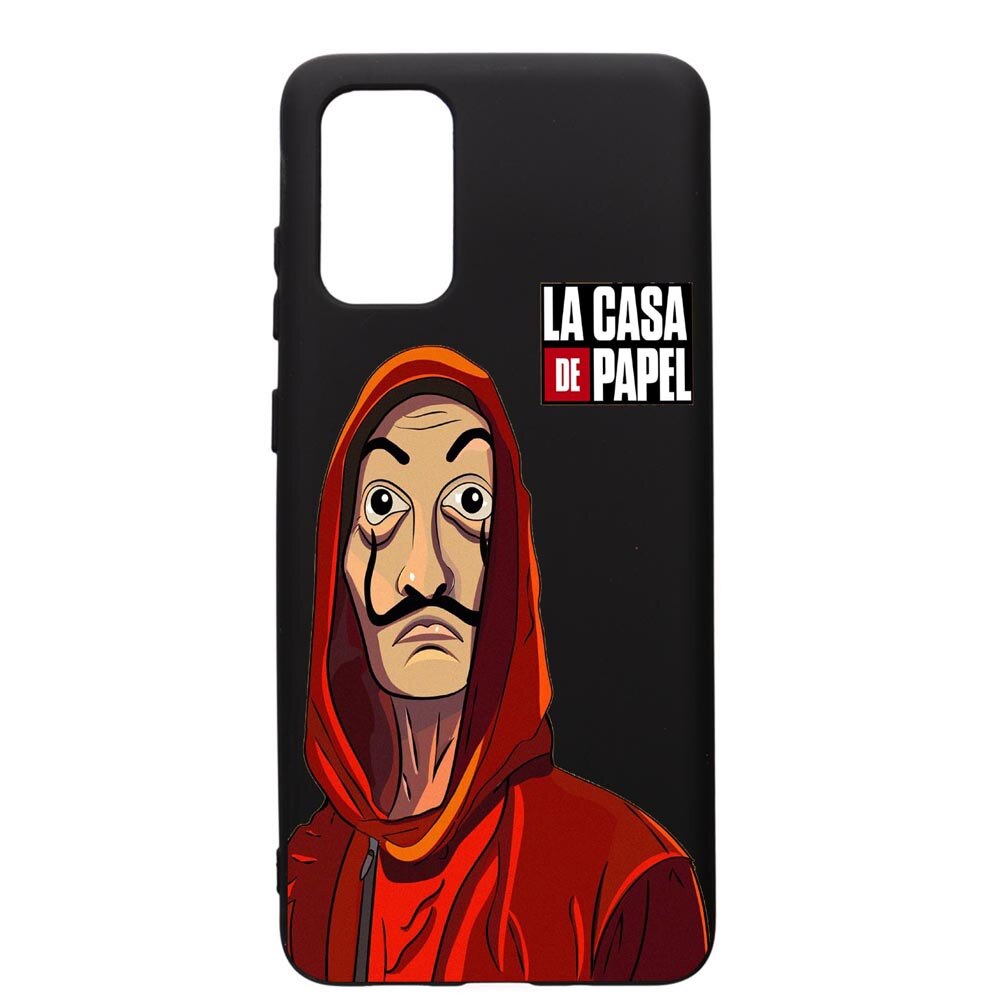 Husa de protectie Huawei P40, La Casa De Papel, silicon, cu interiorul din material textil, protectie camera, PB389