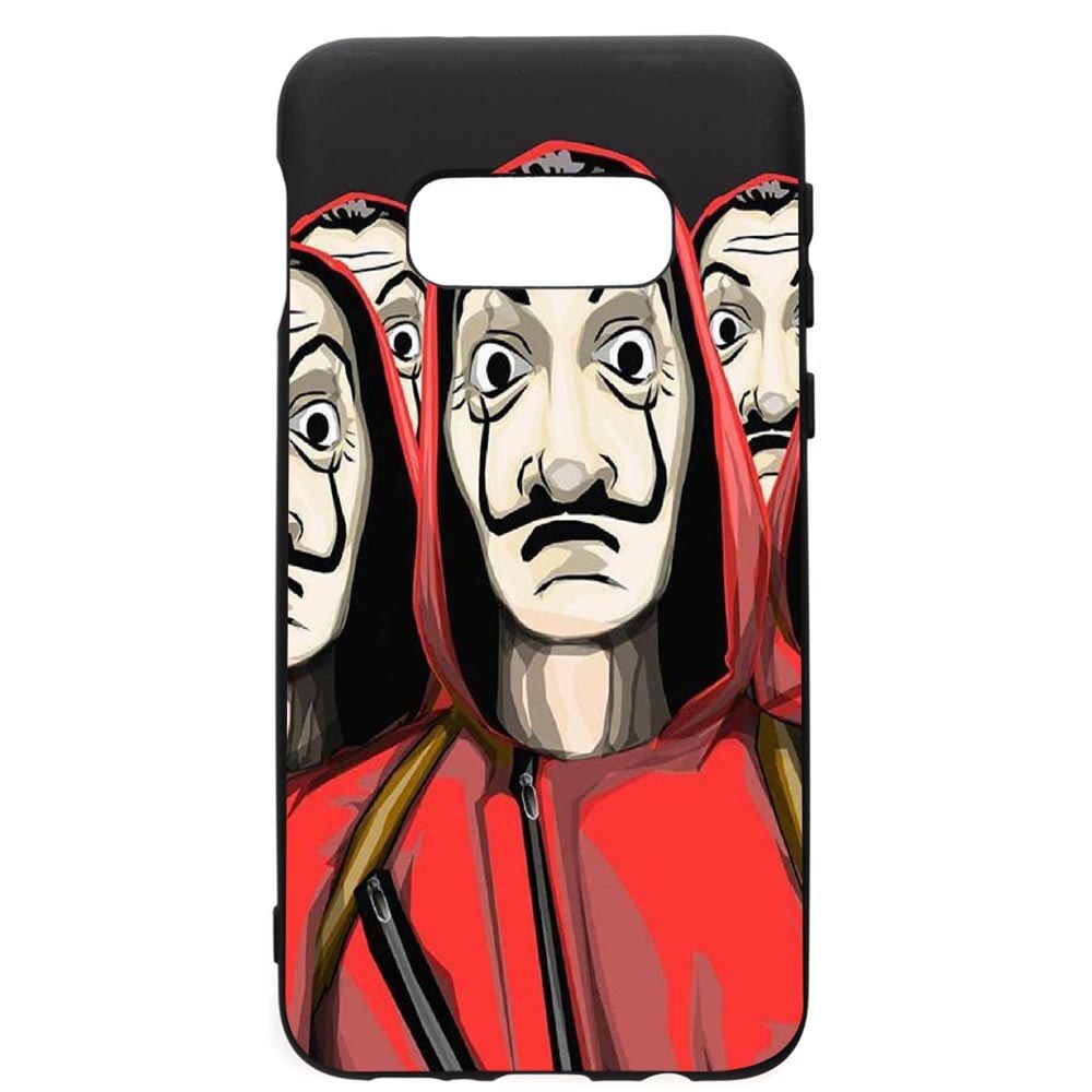 Husa de protectie Samsung Galaxy S10E, La Casa De Papel, silicon, cu interiorul din material textil, protectie camera, PB390