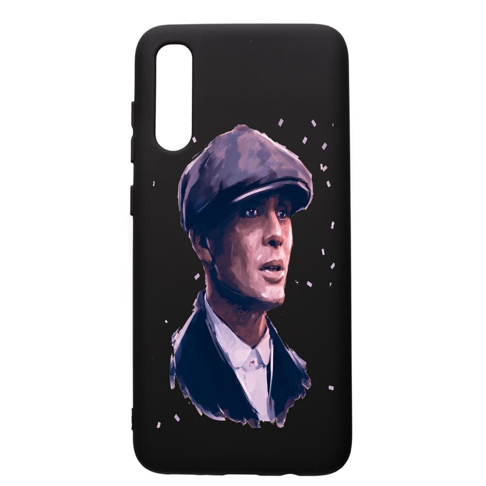 Husa de protectie Samsung Galaxy A50, Peaky Blinders, silicon, cu interiorul din material textil, protectie camera, PB387
