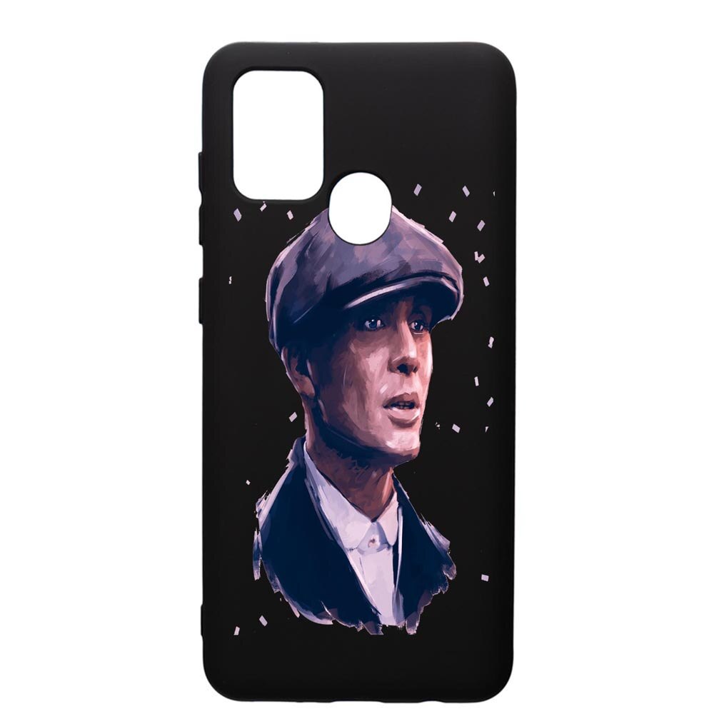 Husa de protectie Samsung Galaxy A21, Peaky Blinders, silicon, cu interiorul din material textil, protectie camera, PB387