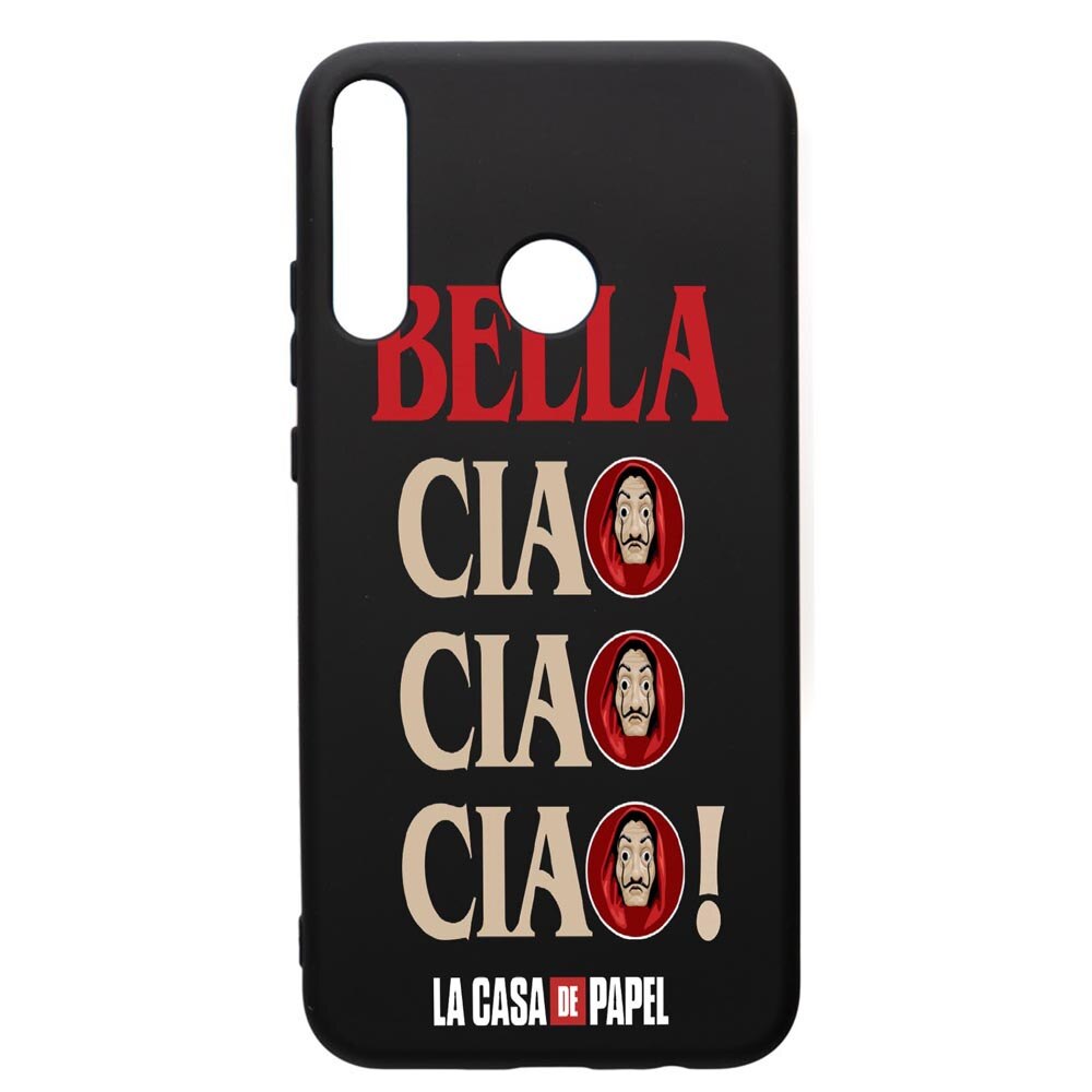Husa de protectie Huawei P40 Lite E / Y7p, La Casa De Papel, silicon, cu interiorul din material textil, protectie camera, PB391