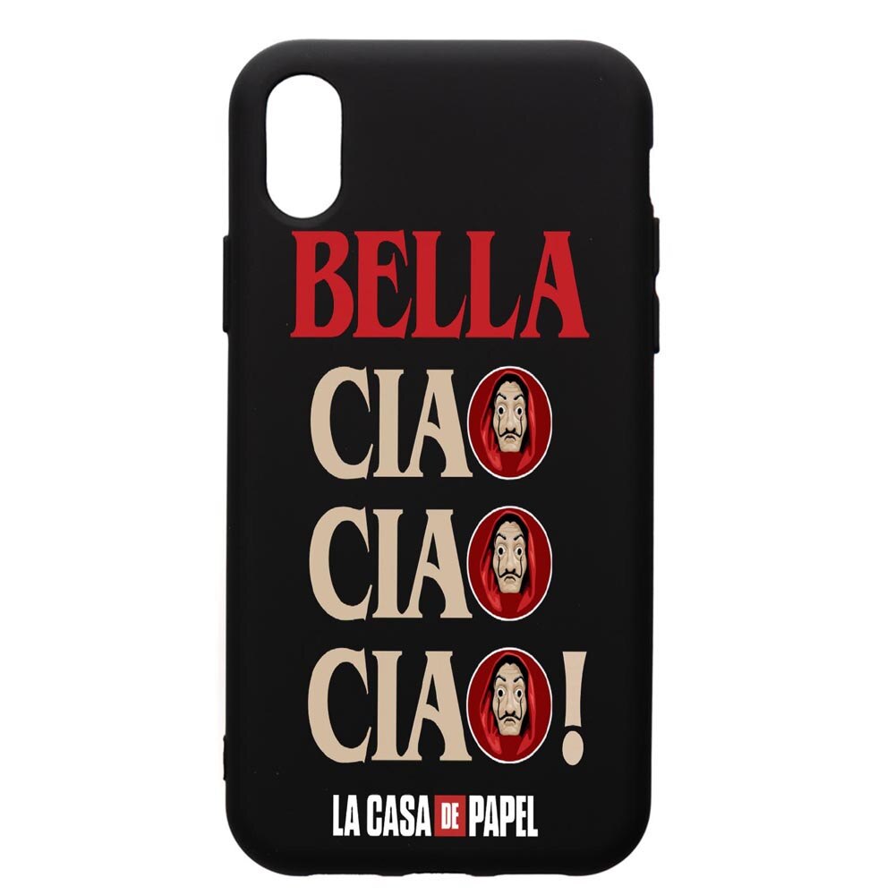 Husa de protectie Huawei Y5 2019, La Casa De Papel, silicon, cu interiorul din material textil, protectie camera, PB391