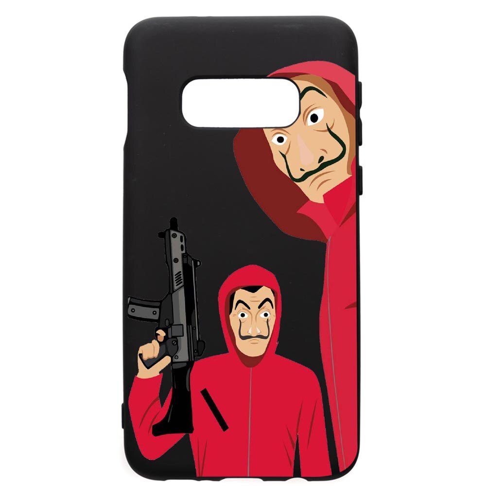 Husa de protectie Samsung Galaxy S10E, La Casa De Papel, silicon, cu interiorul din material textil, protectie camera, PB392