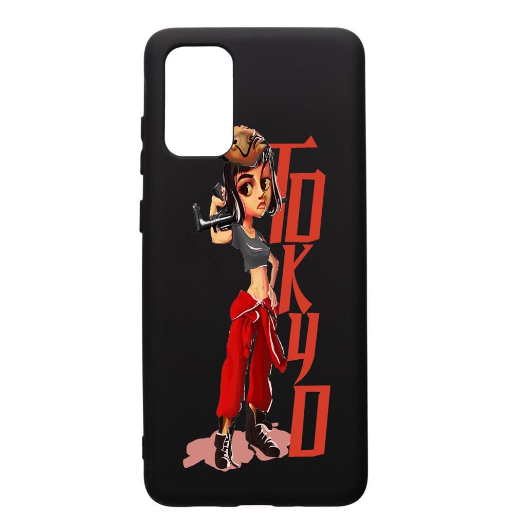 Husa de protectie Samsung Galaxy A51, La Casa De Papel, silicon, cu interiorul din material textil, protectie camera, PB394