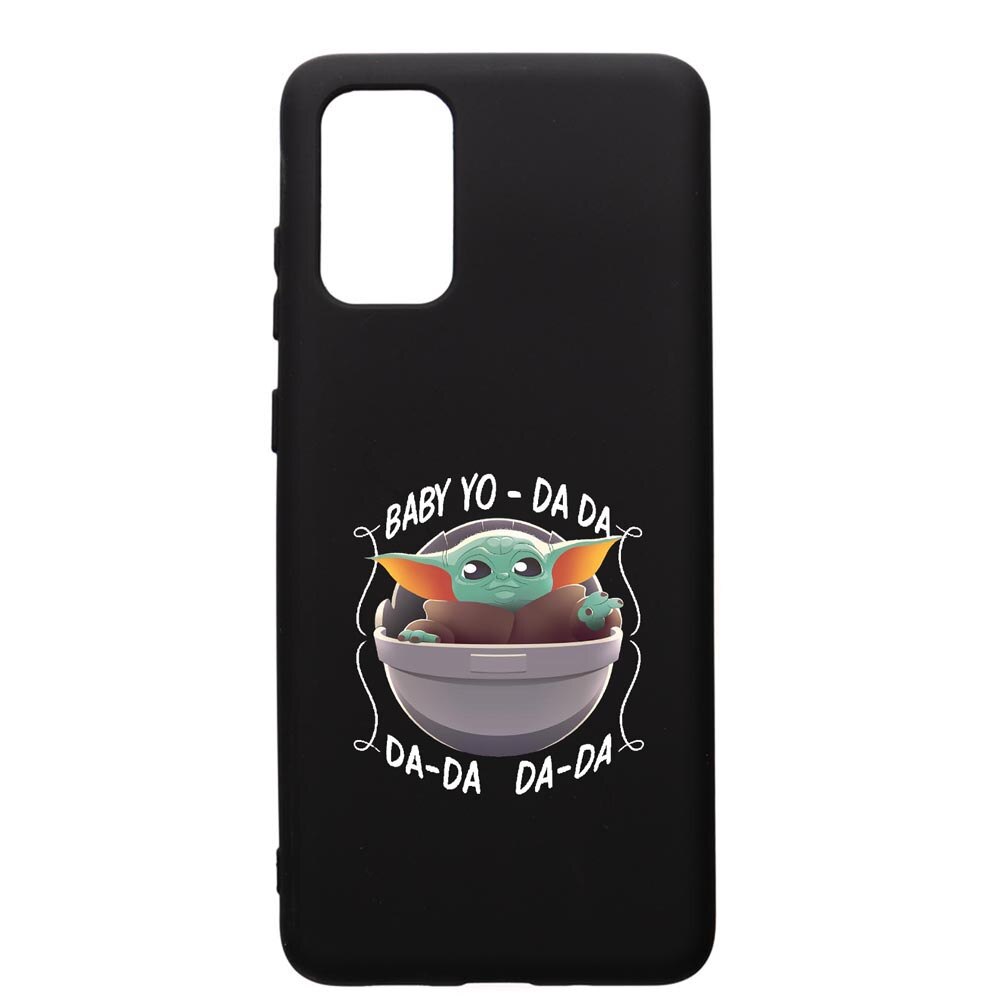 Husa de protectie Samsung Galaxy S20 Plus, Star Wars Baby Yoda, silicon, cu interiorul din material textil, protectie camera, PB399