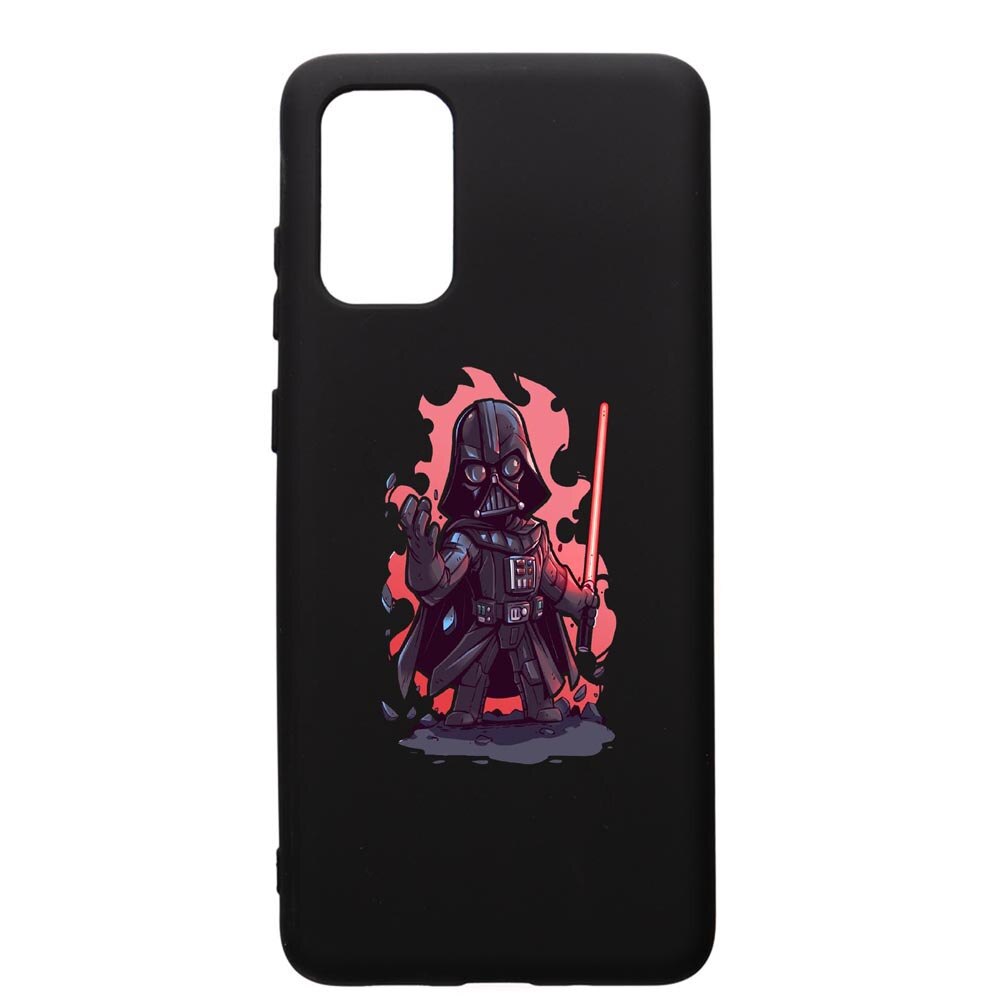 Husa de protectie Samsung Galaxy A41, Star Wars Darth Vader, silicon, cu interiorul din material textil, protectie camera, PB402