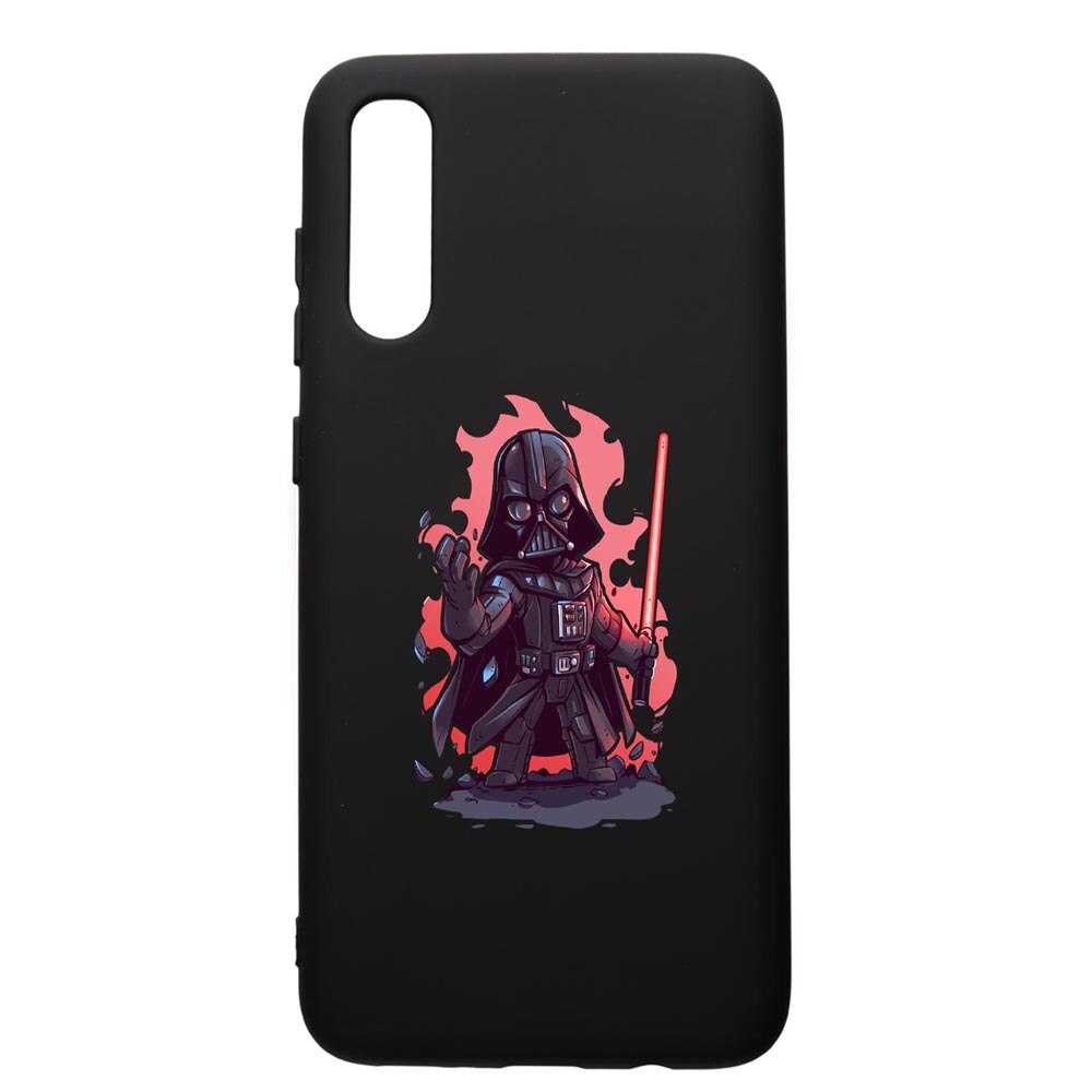 Husa de protectie Samsung Galaxy A30S, Star Wars Darth Vader, silicon, cu interiorul din material textil, protectie camera, PB402