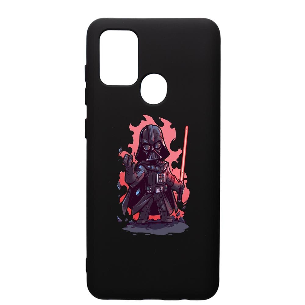 Husa de protectie Samsung Galaxy A21, Star Wars Darth Vader, silicon, cu interiorul din material textil, protectie camera, PB402