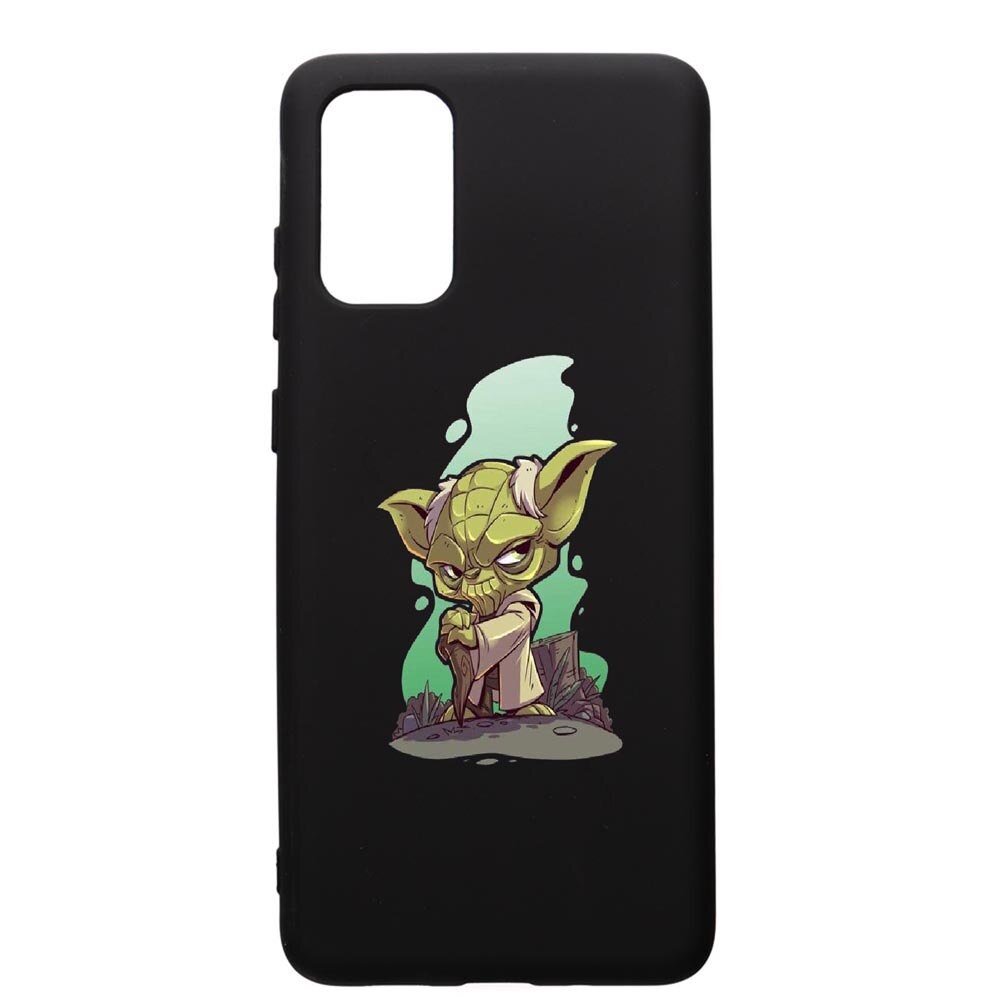Husa de protectie Samsung Galaxy S20 Plus, Star Wars Yoda, silicon, cu interiorul din material textil, protectie camera, PB403
