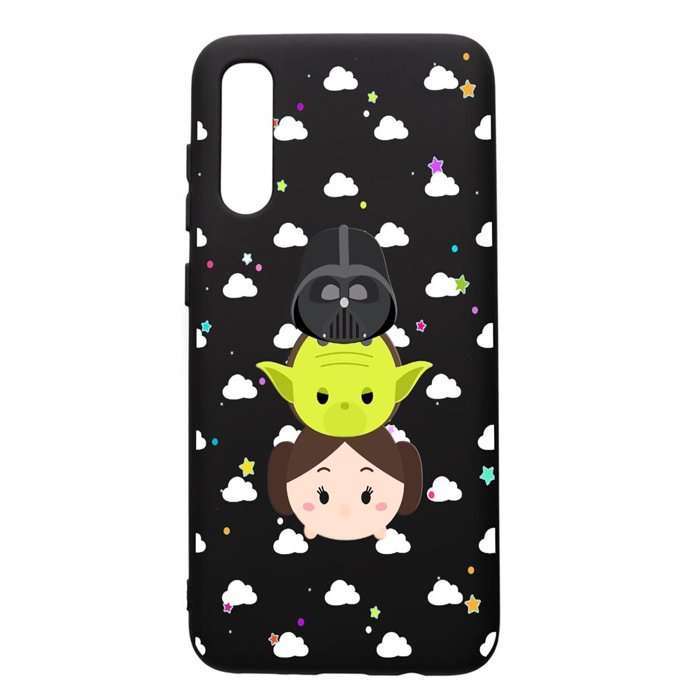 Husa de protectie Samsung Galaxy A70, Star Wars, silicon, cu interiorul din material textil, protectie camera, PB404