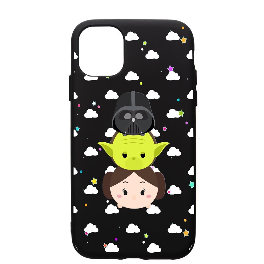 Husa de protectie Apple iPhone 12 Pro Max, Star Wars, silicon, cu interiorul din material textil, protectie camera, PB404