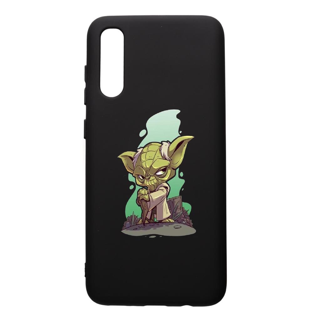 Husa de protectie Samsung Galaxy A30S, Star Wars Yoda, silicon, cu interiorul din material textil, protectie camera, PB403