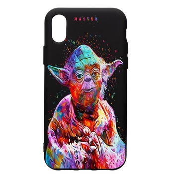 Husa de protectie Xiaomi Redmi 7A, Star Wars Yoda, silicon, cu interiorul din material textil, protectie camera, PB409 Husa de protectie Xiaomi Redmi 7A, Star Wars Yoda, silicon, cu interiorul din material textil, protectie camera, PB409
