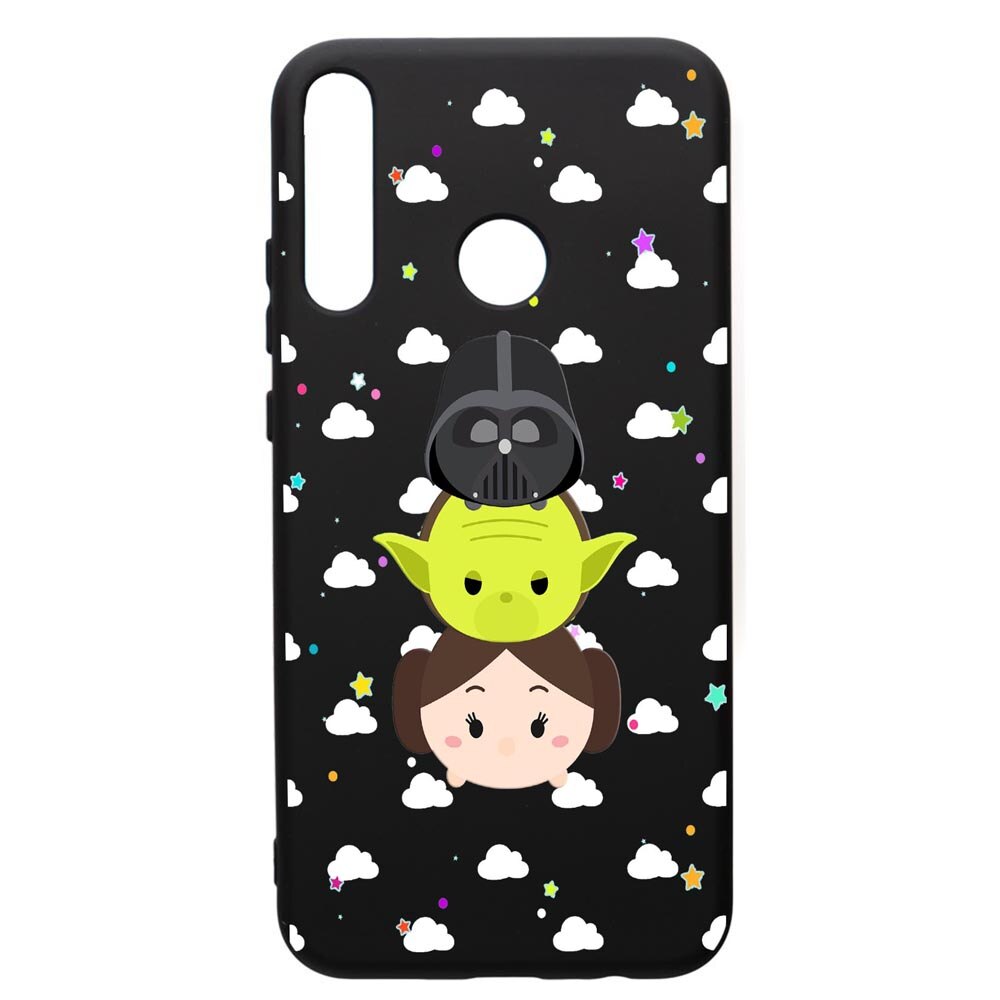 Husa de protectie Huawei P40 Lite E / Y7p, Star Wars, silicon, cu interiorul din material textil, protectie camera, PB404