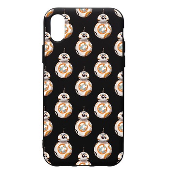 Husa de protectie Apple iPhone XS Max, Star Wars Droids, silicon, cu interiorul din material textil, protectie camera, PB421 Husa de protectie Apple iPhone XS Max, Star Wars Droids, silicon, cu interiorul din material textil, protectie camera, PB421