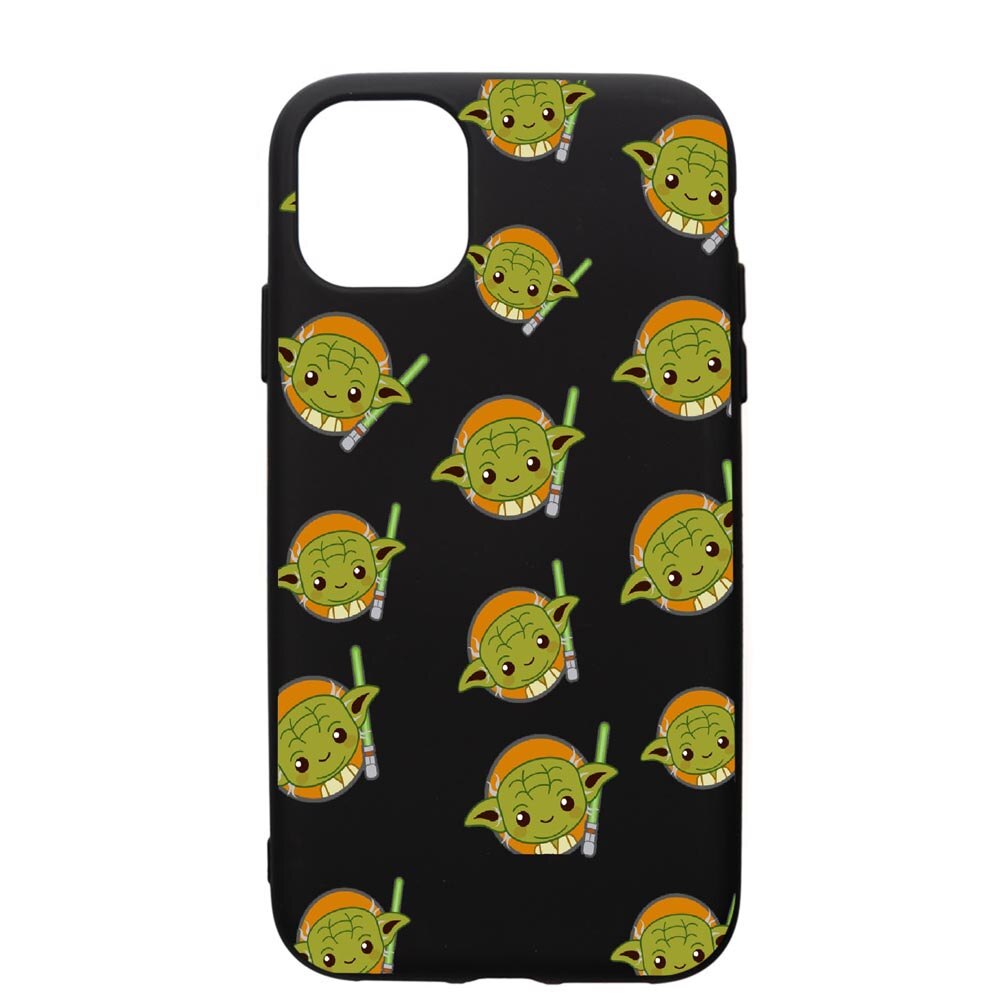 Husa de protectie Apple iPhone 12 Pro, Star Wars Baby Yoda, silicon, cu interiorul din material textil, protectie camera, PB420