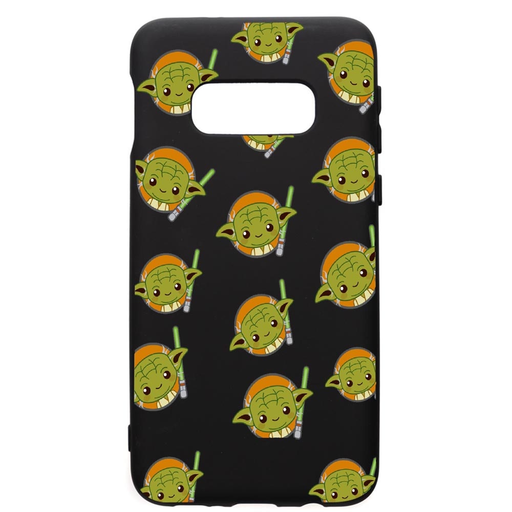 Husa de protectie Samsung Galaxy S10E, Star Wars Baby Yoda, silicon, cu interiorul din material textil, protectie camera, PB420