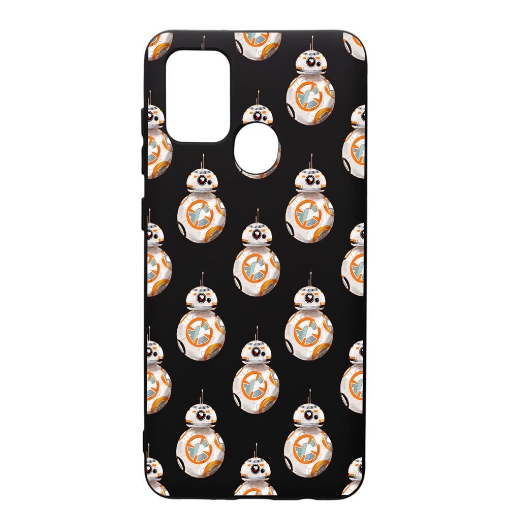 Husa de protectie Samsung Galaxy A21, Star Wars Droids, silicon, cu interiorul din material textil, protectie camera, PB421