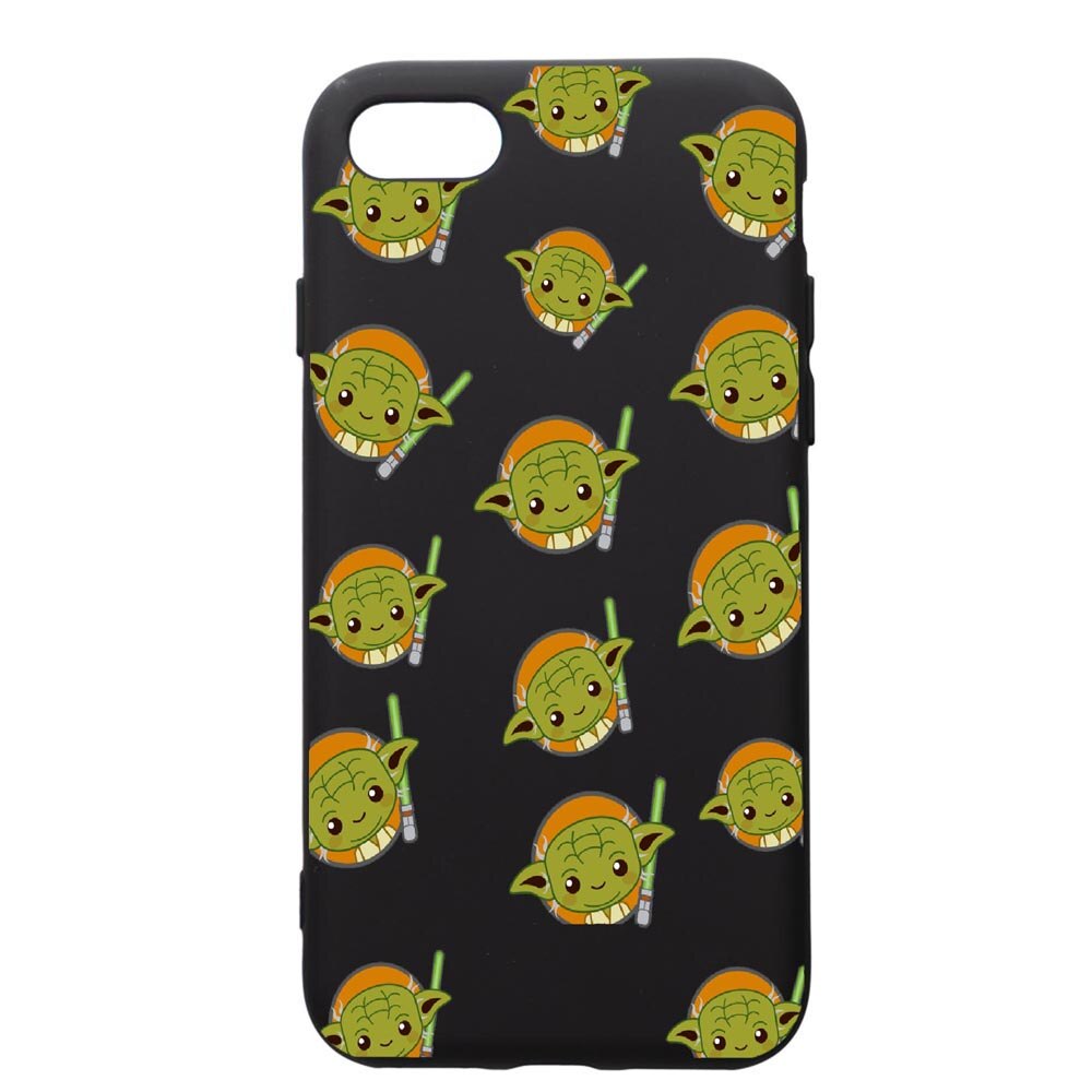 Husa de protectie Apple iPhone SE 2 / iPhone 8 / iPhone 7, Star Wars Baby Yoda, silicon, cu interiorul din material textil, protectie camera, PB420