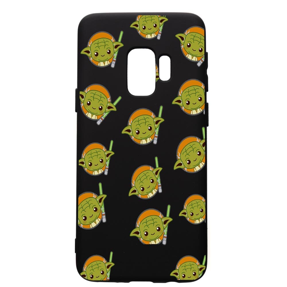 Husa de protectie Samsung Galaxy S9, Star Wars Baby Yoda, silicon, cu interiorul din material textil, protectie camera, PB420