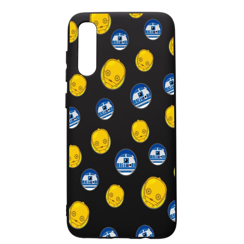 Husa de protectie Samsung Galaxy A70, Star Wars Droids, silicon, cu interiorul din material textil, protectie camera, PB422