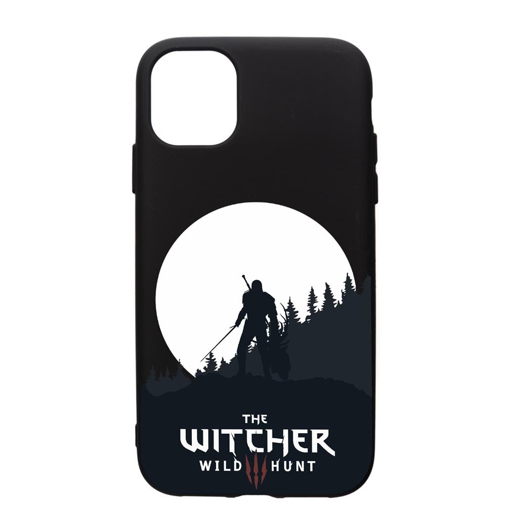 Husa de protectie Apple iPhone 11 Pro Max, The Witcher, silicon, cu interiorul din material textil, protectie camera, PB427