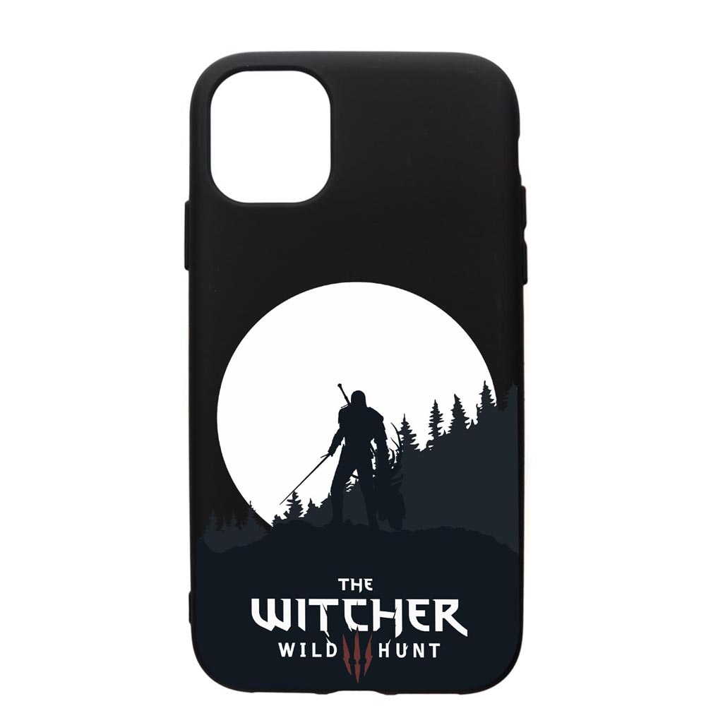 Husa de protectie Apple iPhone 11 Pro, The Witcher, silicon, cu interiorul din material textil, protectie camera, PB427