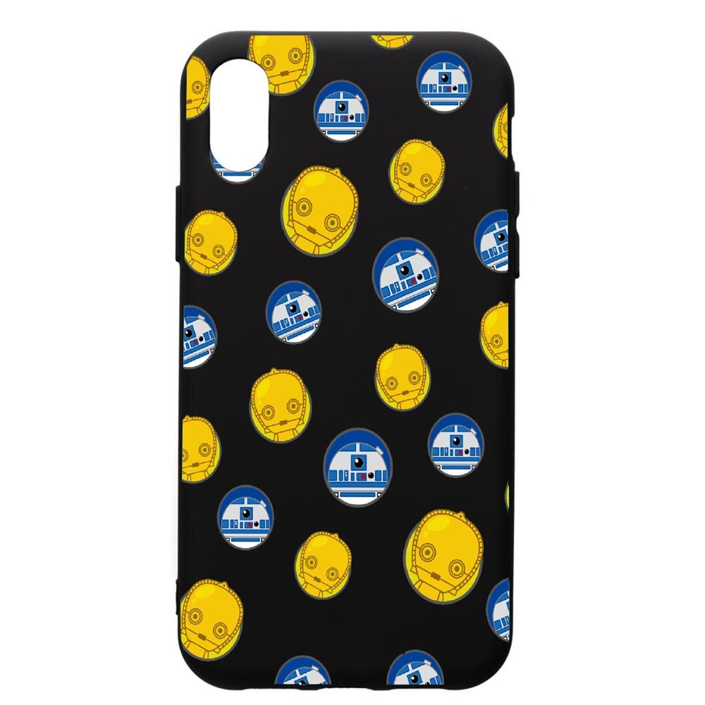 Husa de protectie Samsung Galaxy A01, Star Wars Droids, silicon, cu interiorul din material textil, protectie camera, PB422