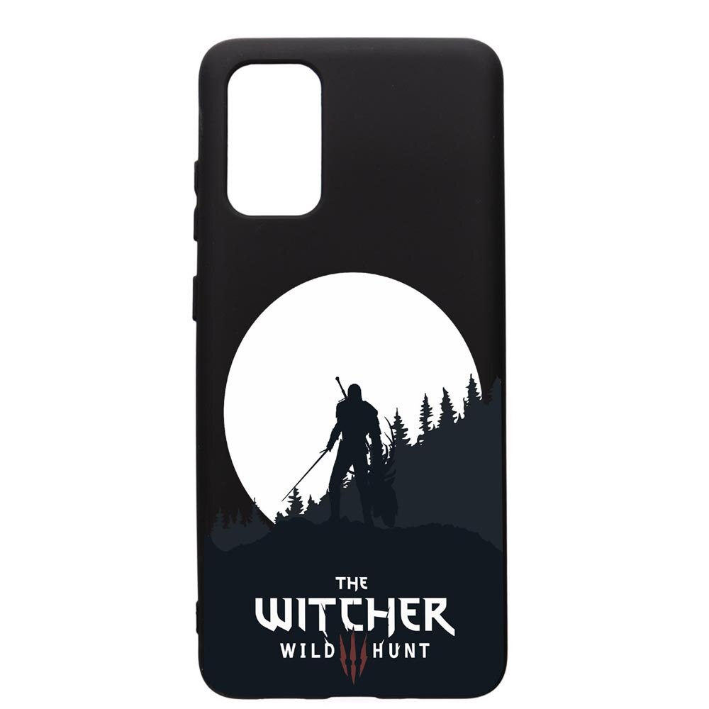 Husa de protectie Samsung Galaxy S20 Plus, The Witcher, silicon, cu interiorul din material textil, protectie camera, PB427