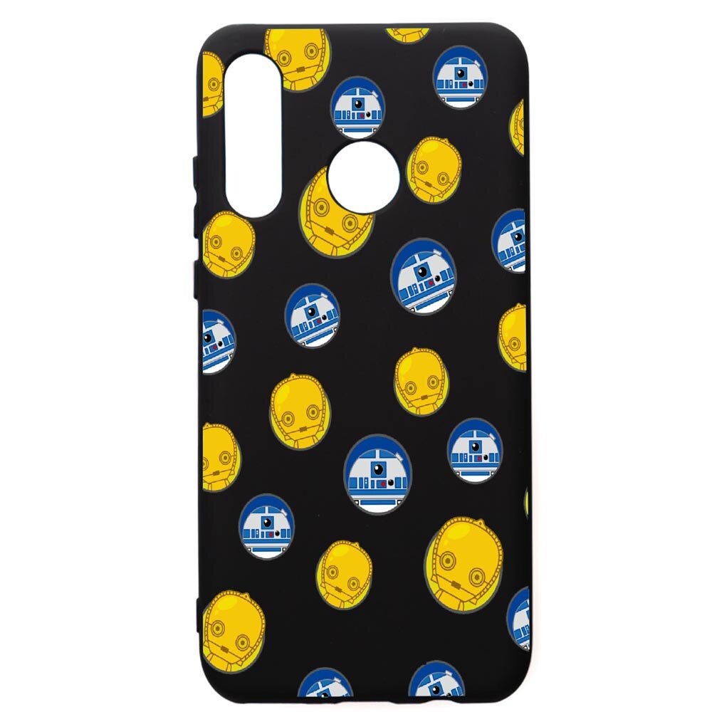 Husa de protectie Huawei P30 Lite, Star Wars Droids, silicon, cu interiorul din material textil, protectie camera, PB422