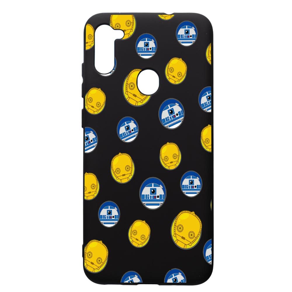 Husa de protectie Samsung Galaxy A11, Star Wars Droids, silicon, cu interiorul din material textil, protectie camera, PB422