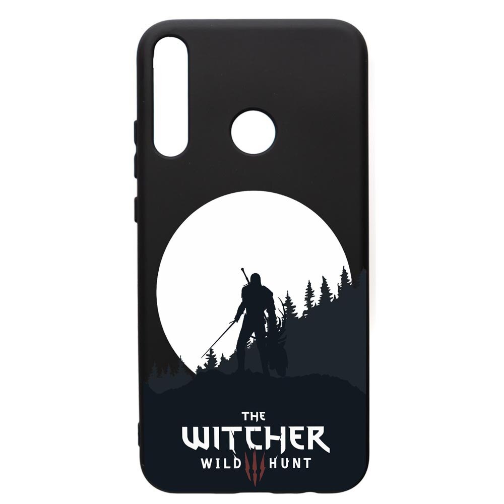 Husa de protectie Huawei P40 Lite E / Y7p, The Witcher, silicon, cu interiorul din material textil, protectie camera, PB427