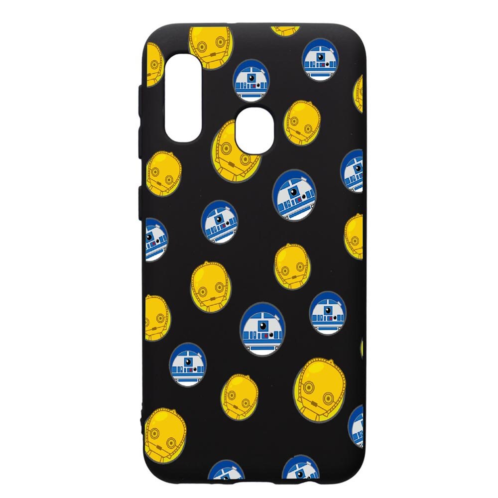 Husa de protectie Samsung Galaxy A20E, Star Wars Droids, silicon, cu interiorul din material textil, protectie camera, PB422