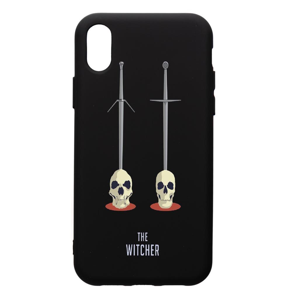 Husa de protectie Apple iPhone XS Max, The Witcher, silicon, cu interiorul din material textil, protectie camera, PB430