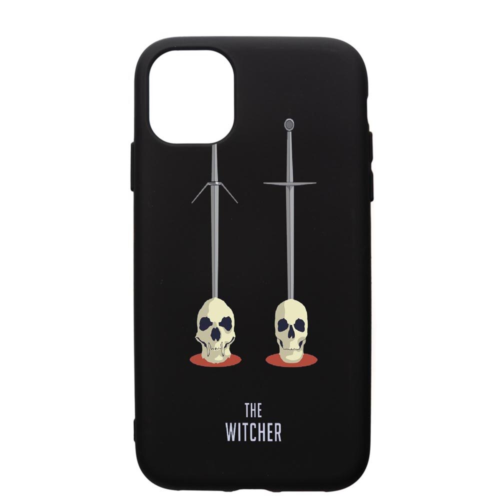 Husa de protectie Apple iPhone 11 Pro, The Witcher, silicon, cu interiorul din material textil, protectie camera, PB430