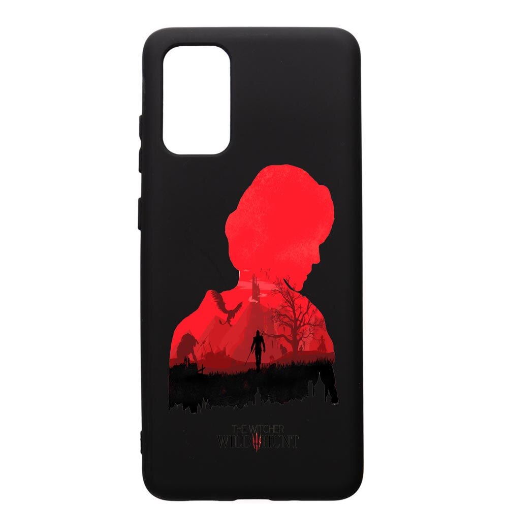 Husa de protectie Samsung Galaxy A71, The Witcher, silicon, cu interiorul din material textil, protectie camera, PB428