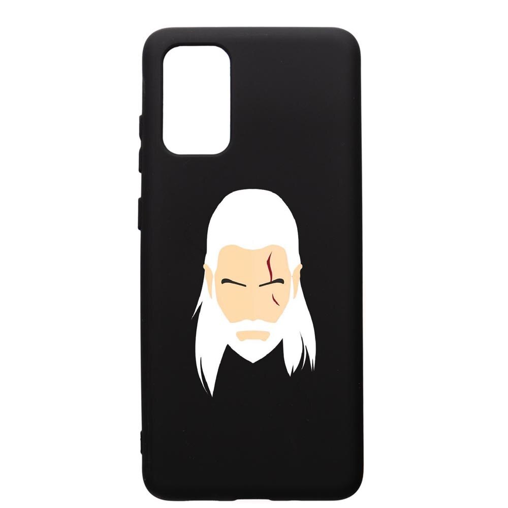 Husa de protectie Samsung Galaxy A51, The Witcher, silicon, cu interiorul din material textil, protectie camera, PB435