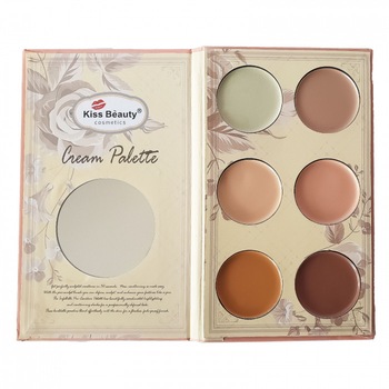 Paleta corectoare Kiss Beauty Highlight Contour Palette #2 Paleta corectoare Kiss Beauty Highlight Contour Palette #2