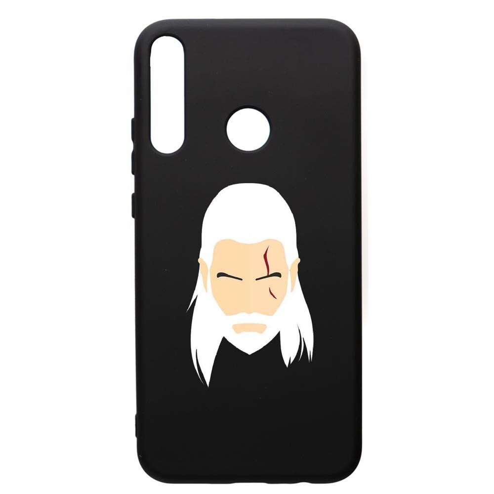 Husa de protectie Huawei P40 Lite E / Y7p, The Witcher, silicon, cu interiorul din material textil, protectie camera, PB435