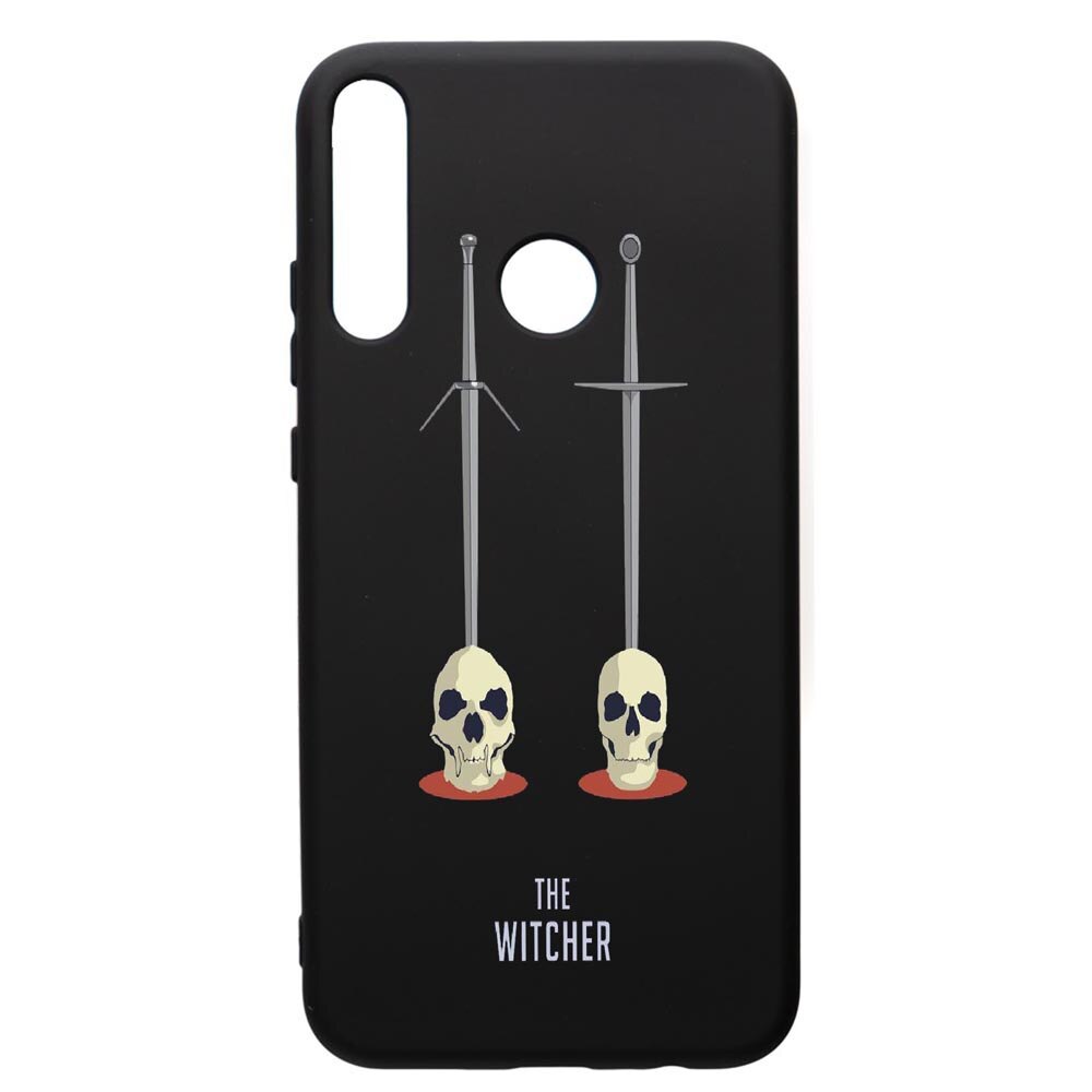Husa de protectie Huawei P40 Lite E / Y7p, The Witcher, silicon, cu interiorul din material textil, protectie camera, PB430