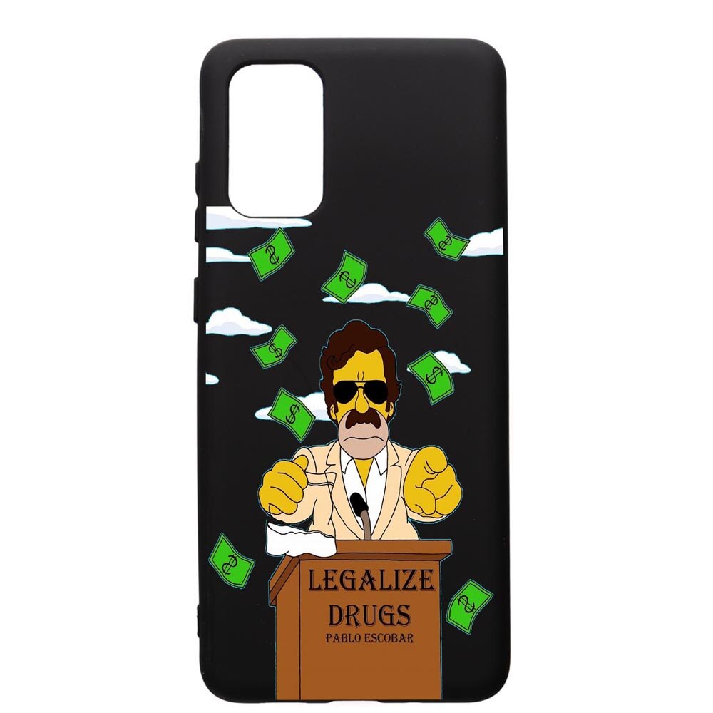 Husa de protectie Huawei P40, Narcos Pablo Escobar, silicon, cu interiorul din material textil, protectie camera, PB437